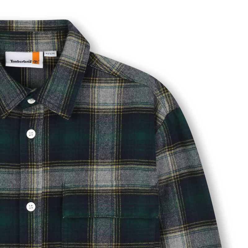 Timberland Check Shirt 8Y-10Y image number 3